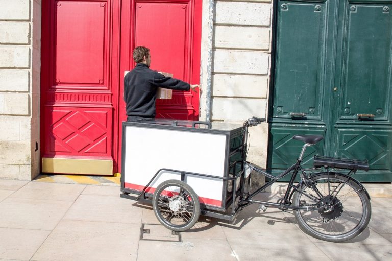 cargo delivery bike