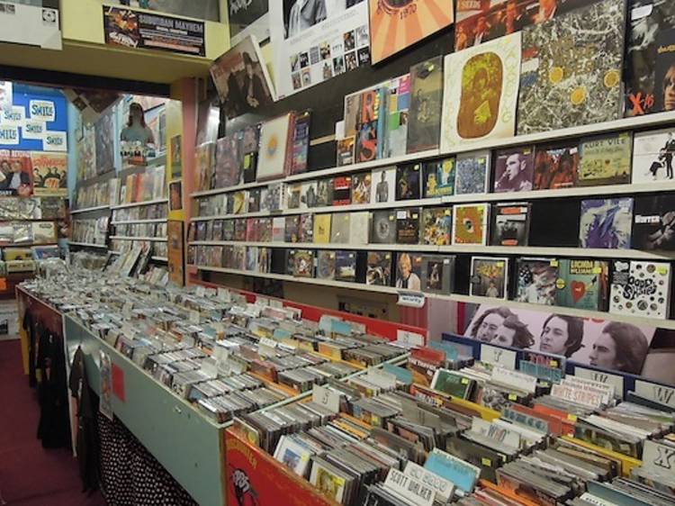 Vintage vinyl records in Melbourne