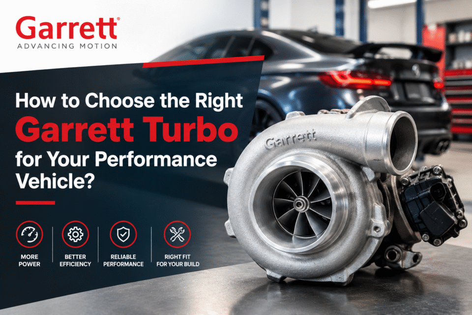 How to Choose the Right Garrett Turbo for Your Performance Vehicle